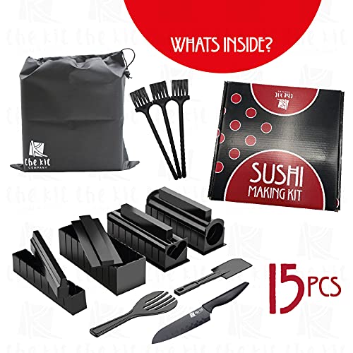 Sushi-Set von The Kit Company, 15-teiliges Set für Sushi-Kreationen