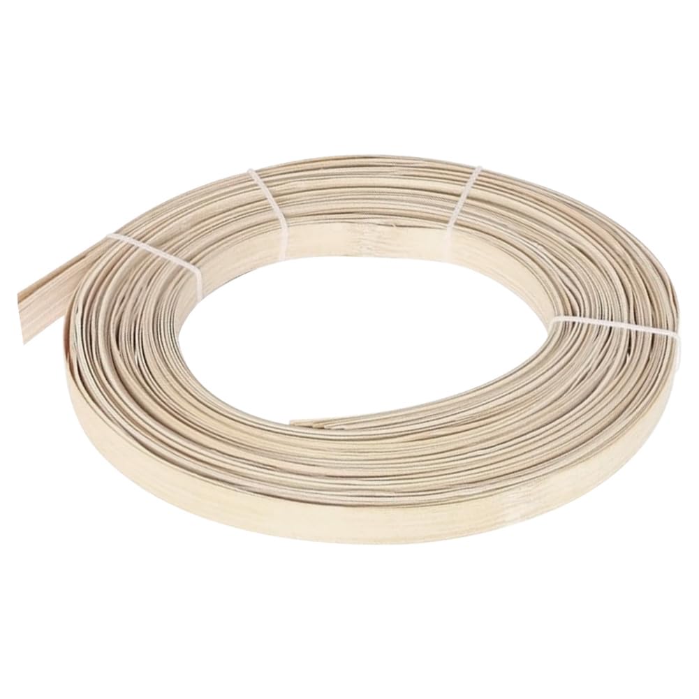 Rotin Plat de 10 m (32,8 pi), Canne de Tissage de 5 à 15 mm de Large pour la vannerie, la réparation de Meubles et Les projets de Tissage