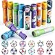iKeelo 12 Stück Klassisches Kaleidoskope Kinder, Kindergeburtstag Gastgeschenke, Retro Kaleidoskop Mitgebsel für Kindergeburtstag, Weihnachten, Schule und Klassenzimmer Preise