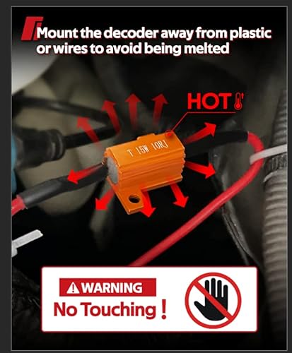 Torchbeam Tail Lights Bulb Kit, 350% Brighter T15 912 Reverse Backup Lights/3157 Red Brake Parking Lights/3157 Amber Turn Signal Lights With Load Resistor For Cars Suv, Canbus-Free #TOP6