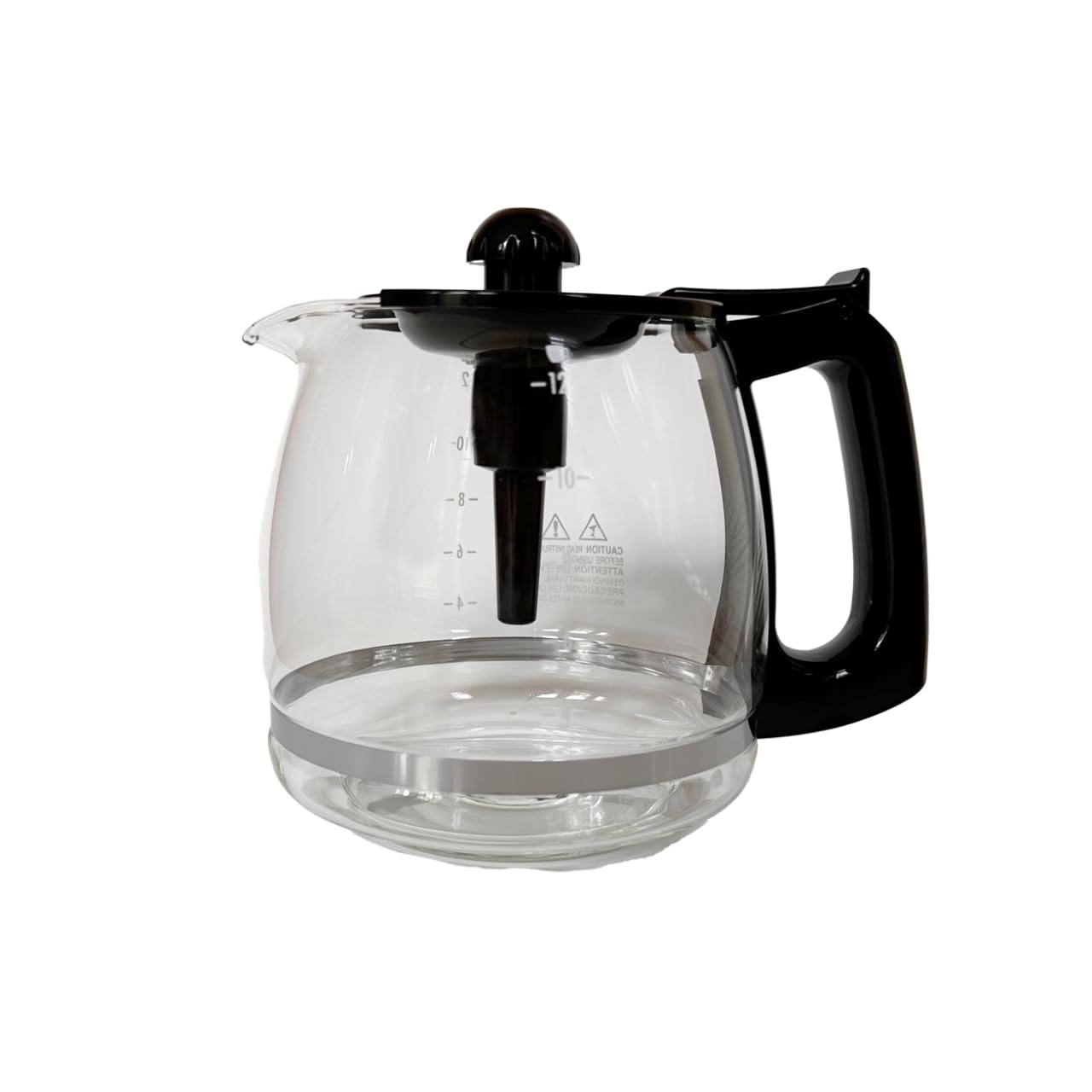 Coffee Machine Replacement 12-CUP Glass Pot, Compatible With Kitchenaid KCM1209 KCM1208 Cuisinart DCC 1220BKS, Capresso SG300, Gourmia GCM3260, Krups Essential Wamife Mueller 12 cups coffee machine