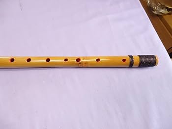 Amazon.co.jp: 篠笛 一本調子 (F管)天地糸巻 ドレミ調 #唄用 #唄