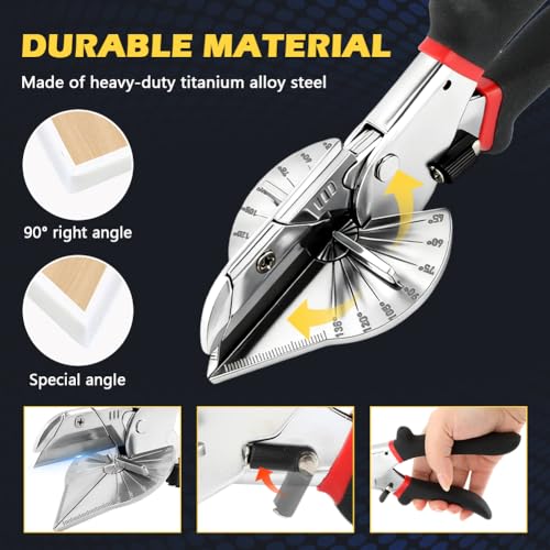 Miter Shears with 12 Blades