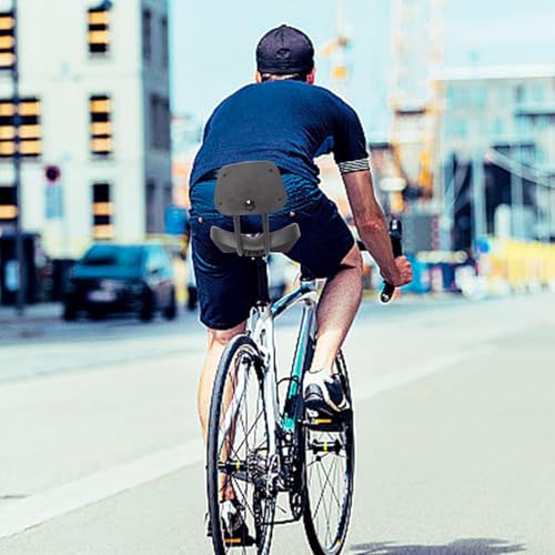 Selle de vélo avec dossier confortable et grand coussin ergonomique