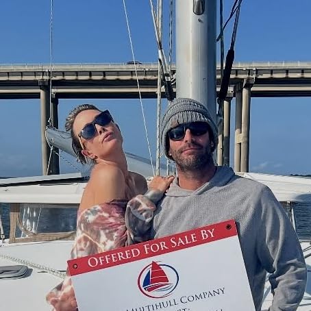 Amy and MJ of Motherload Sailing, moving onto a Catamaran