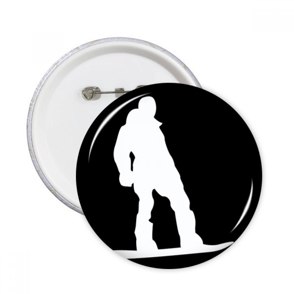 Badge bouton planche à roulettes DIYthinker XXL x5 décoration vêtements - 3