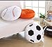 14inch Fluffy Soccer Balls Plush Pillow,Soft Soccer Ball Stuffed Toys,Decorative Soccer & Football Pillow Cushion Throw Pillow,Football Plushies Plush Doll for Home Deco Kids Big Sports Toy Gift