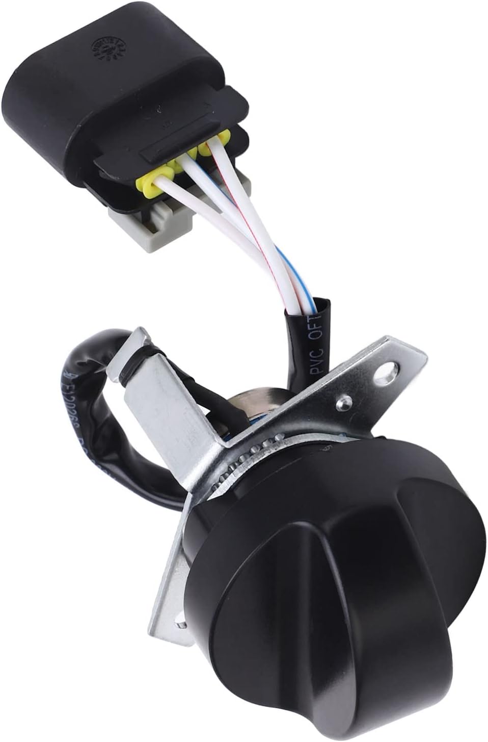 Excavator Throttle Motor Knob Switch Heavy Duty Replacement Part ABS Alloy Steel Construction Compatible with XCMG XE60 XE75 XE135 XE150 XE215 XE370 (10 Gear)