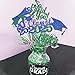 Double Sided Graduation Centerpiece 16PCS Congrats Grad Party Favors Glitter Table Top Supplies Blue Green