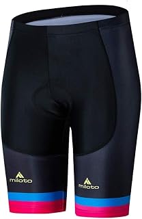 NGHSDO 5D Padded Cycling Shorts Shockproof MTB Bicycle Shorts Road Bike Mtb Shorts Women Cycling Short (Color : 06 Cycling Shorts, Size : XXXL)