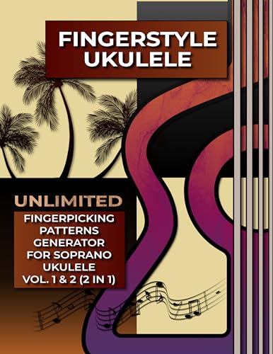 Fingerstyle ukulele partition guide patterns picking soprano beginner advanced - 2