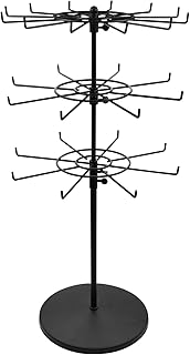 APL Display Display Rack, 3 Tier Display Stand for Product Rotating Spinner Rack for Mall