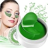 Natürliche Feuchtigkeit: Augengelmasken sind reich an Hyaluronic & Collagen und hilft bei Flüssigkeitszufuhr, glatten Augenfalten und halten Sie elastisch und glatt.