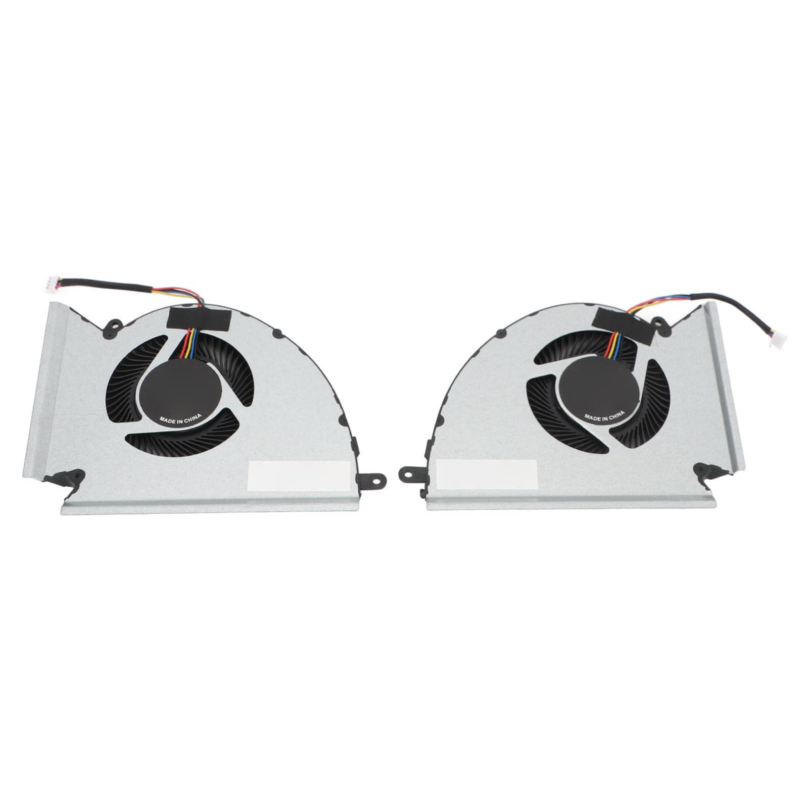 Ventilador de Refrigeración para Portátil GP76 WE76 MS 17K2 MS 17K3, Ventilador de Refrigeración de Repuesto de 4 Pines CPU y GPU Ventilador de Refrigeración para