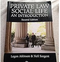 Private Law, Social Life : An Introduction 0433452013 Book Cover