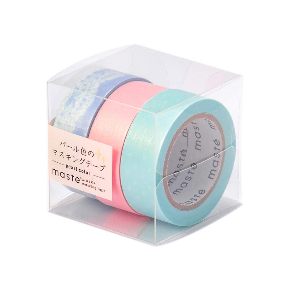 新品】マスキングテープ maste パール ストライプ ハート