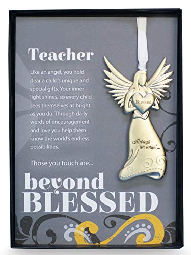 Beyond Blessed Angel Sentiment - Gift For Teacher/Teacher Appreciation Gift