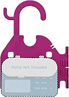 HelperKat Pink Pump Caddy for Infinity Feeding Pump - Secure 500ml/1000ml Set Holder & Tubing Organizer
