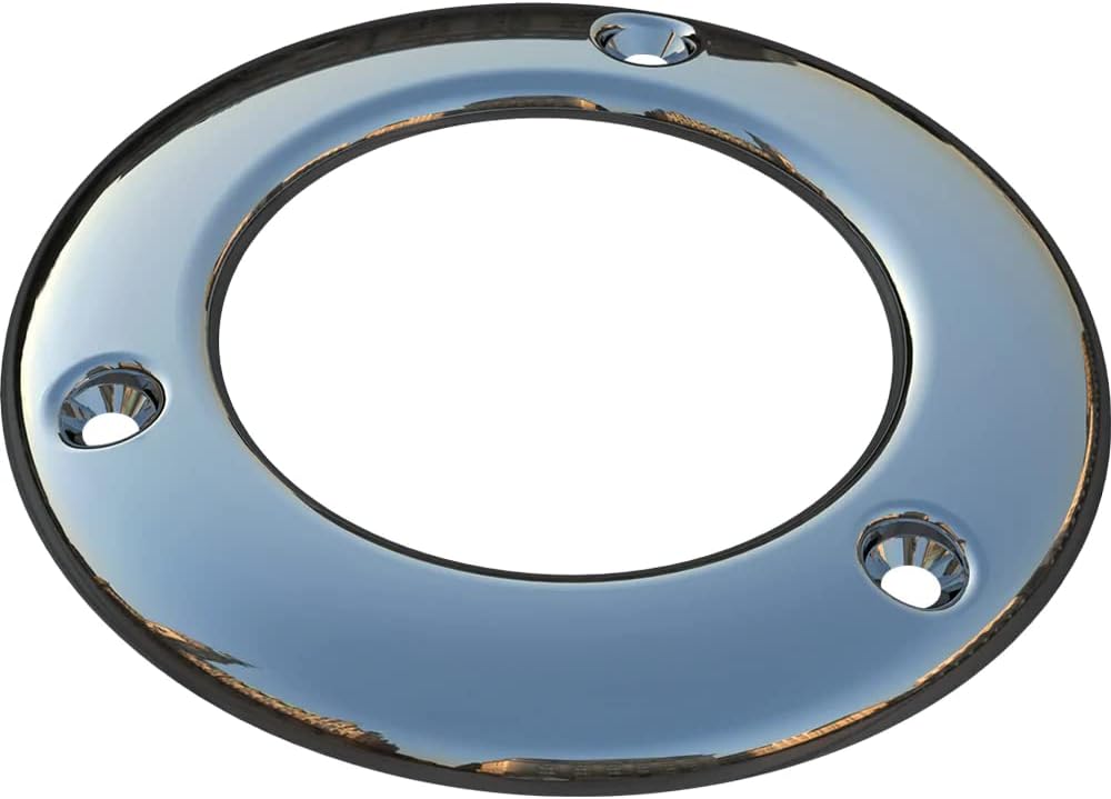 Mate Series Stainless Steel Cap f/Round Plastic Rod Holders