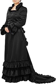 Women Victorian Bustle Dress Renaissance Bustle Ball Gown Costumes
