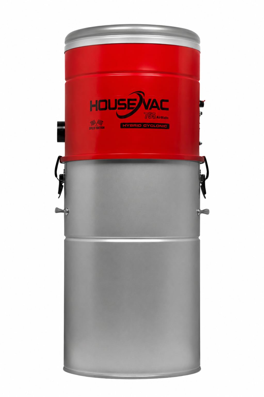 Odkurzacz centralny HV-755ST + zestaw akcesoriów do sprzątania Premium 9m | siła ssania 755 AirWatt | silnik Ametek 1700 W | 2 turbiny | Soft START/STOP| Hybrydowa Filtracja Cyklonowa