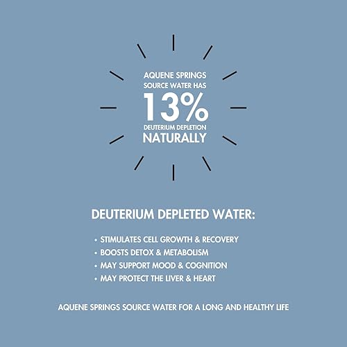 Miniatura 5 de Aquene Springs Agua de fuente de sílice, agua geotérmica pura y rica en sílice para hidratación diaria, filtrada naturalmente, deuterio agotado, pH