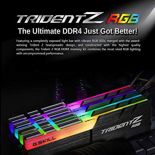 Image of G.SKILL F4-3000C16S-8GTZR Trident Z RGB DDR4-3000MHz CL16-18-18-38 1.35V 8GB (1x8GB) Memory