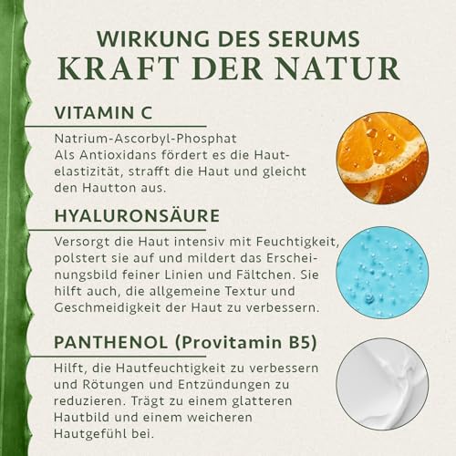 Vitamin-C-Serum SatinNaturel BIO Vitamin C Serum Gesicht 100ml