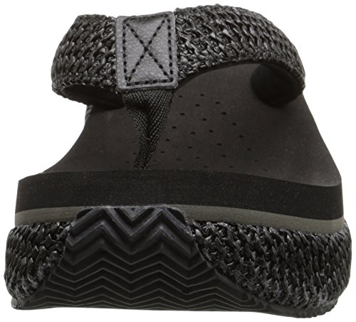 Volatile Women's Island Wedge Sandal, Black, 9 B Us #TOP1