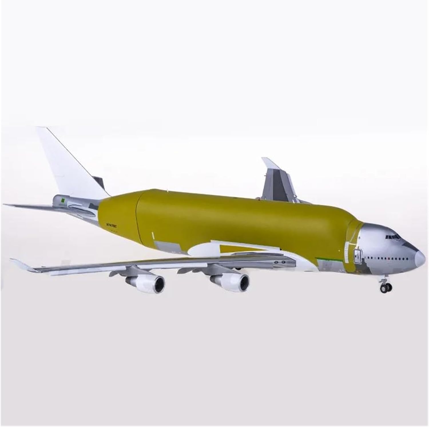 1 200 for LH2166A Airlines Boeing 747-400 LCF N747BC Avion Metal Aviation Aircraft Model Hobby Playgame Kit