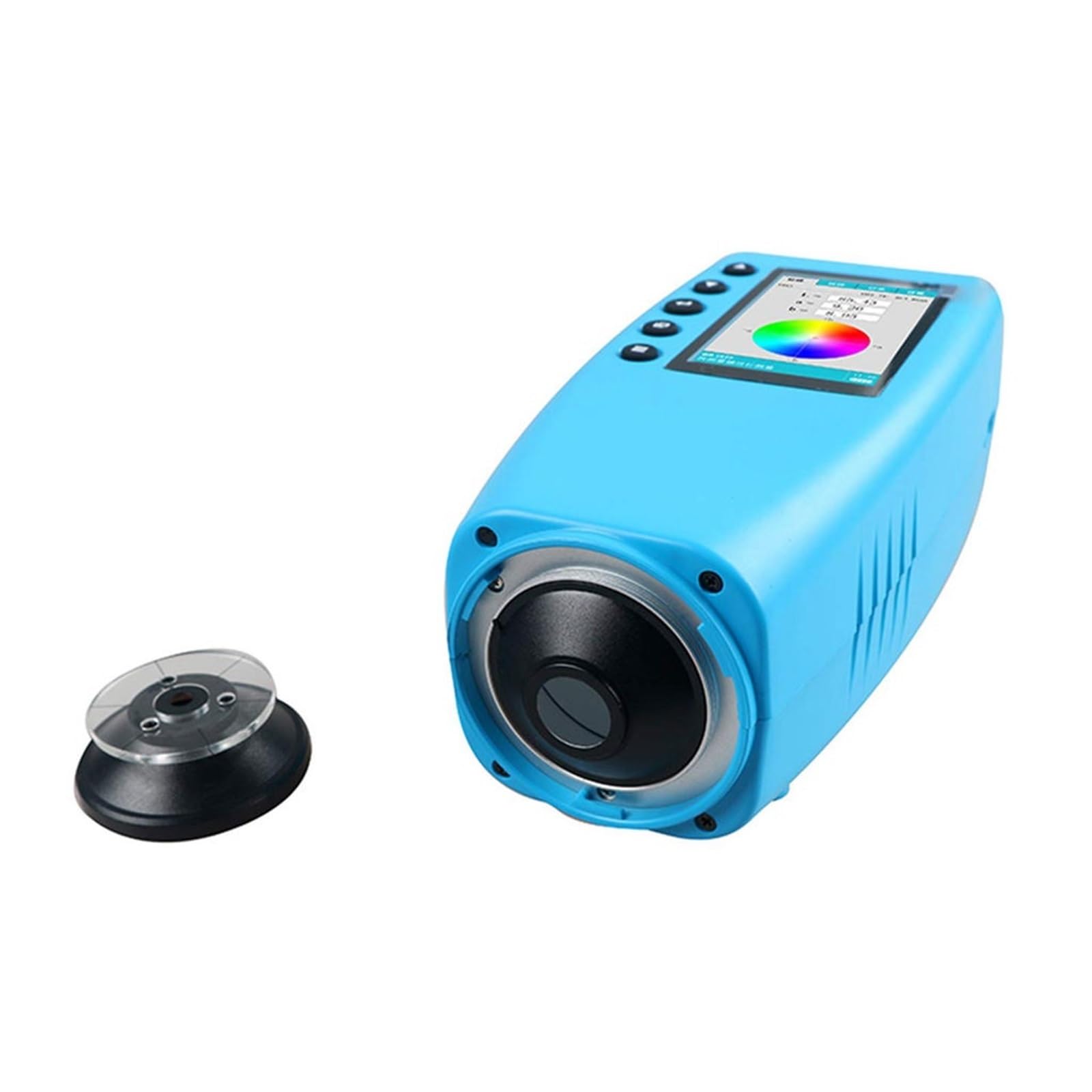 USKI Colorimètre numérique précis Colorimètre testeur de différence de Couleur, analyseur de Couleur numérique, afficha Couleur TFT, Calibre 4mm