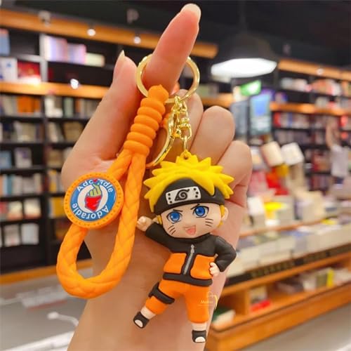 Image of MALKIN 3d Naruto Keychain | Anime Accessories | Anime Merch | Keychain Anime | Naruto Merchandise | Anime Keychain Naruto | Anime Products
