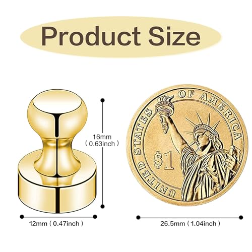 image for LOVIMAG Fridge Magnets 50Pcs Refrigerator Whiteboard Small Strong Magn