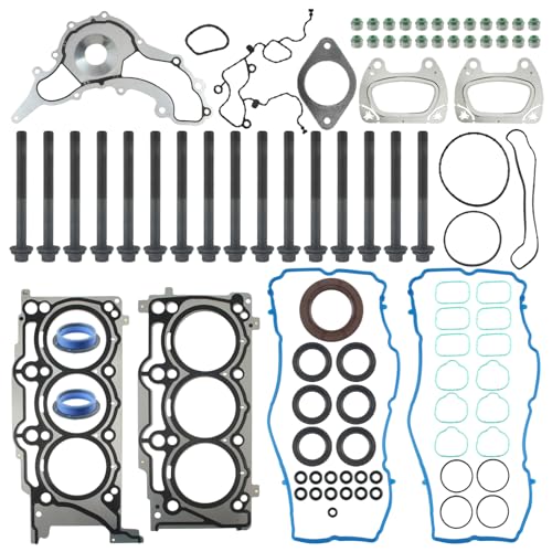 Image of HS26541PT Head Gasket Bolt Set Fit for Dodge Avenger Charger Journey Durango for Chrysler 200 300 Town Country for Ram 1500 CV for Jeep Wrangler Grand Cherokee for VW Routan 2011-2016