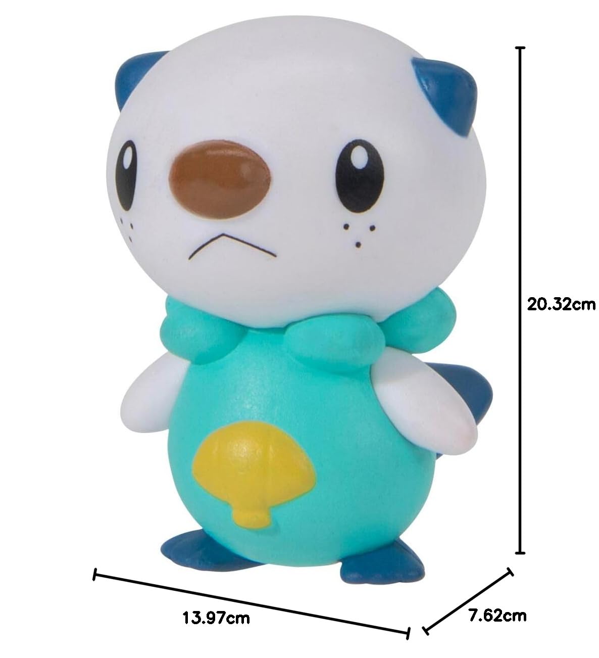 Pokémon PKW4158 - Clip 'N' Go Ottaro z piłką do nurkowania, oficjalny zestaw