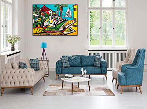 Toile Picasso paysage méditerranéen impression premium - 3