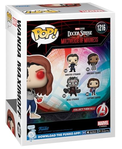 Pop Scarlet Witch protégée finies les boîtes de figurines abîmées - 4