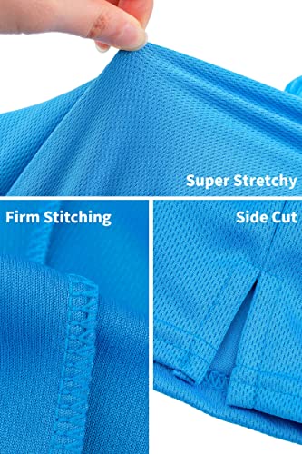 Resinta Pacote com 4 shorts atléticos de malha para meninas shorts ativos de verão para meninas shor