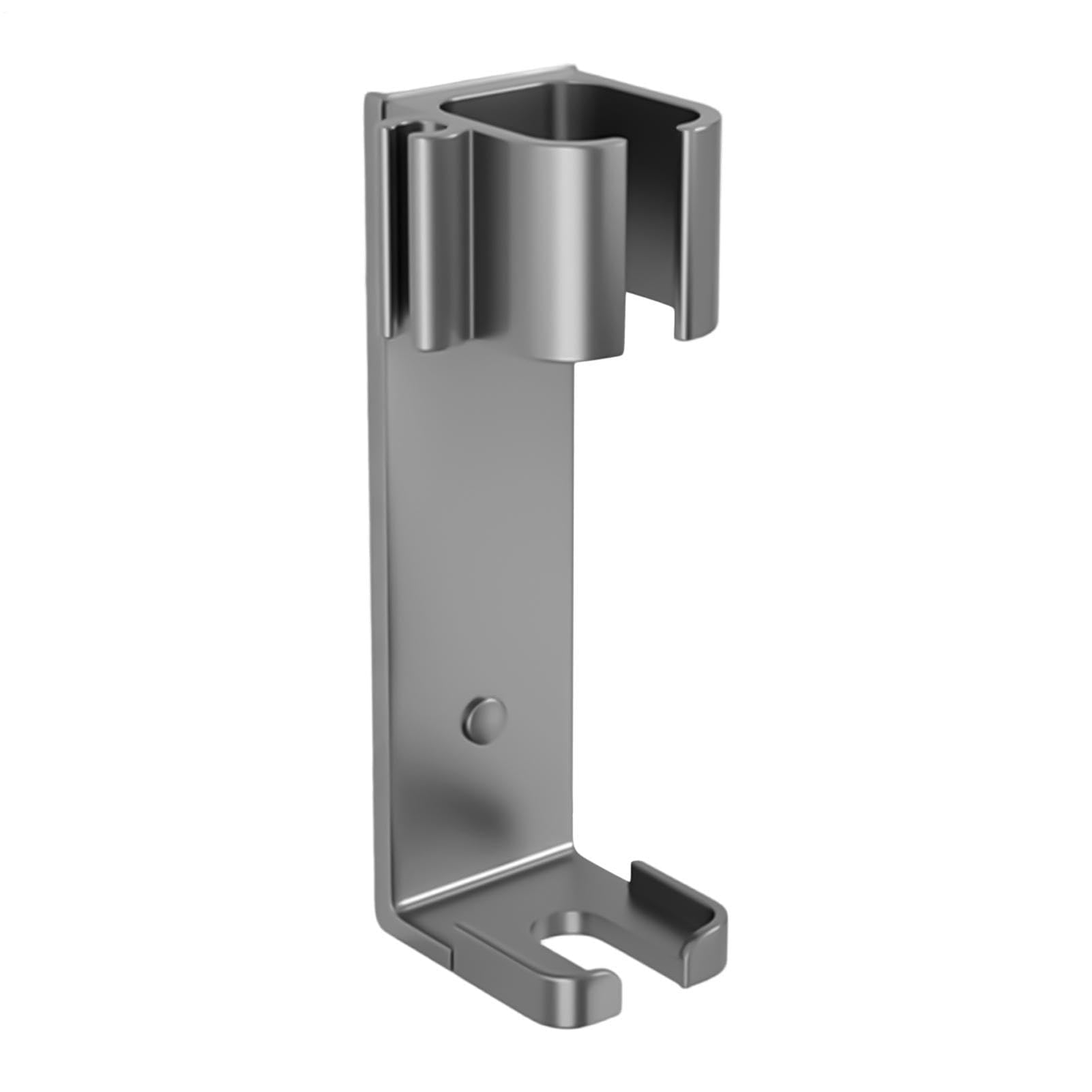 KDveppuzx Hair Dryer Holder, Tool Rack Wall Mount No-Drill Aluminum Curler Straightener Dryer Combs