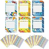 TUKNN Grafici degli Incentivi, Tabellone Ricompensa per Bambini, Bedtime Chart, Bedtime Ro...