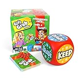 Miner Products Gift Grab Game Gift Exchange Dice aka Secret Santa, Fun Holiday Dice Game for Parties, White Elephant and Family Fun, Christmas Party Activity, Set for Up to 25 Players