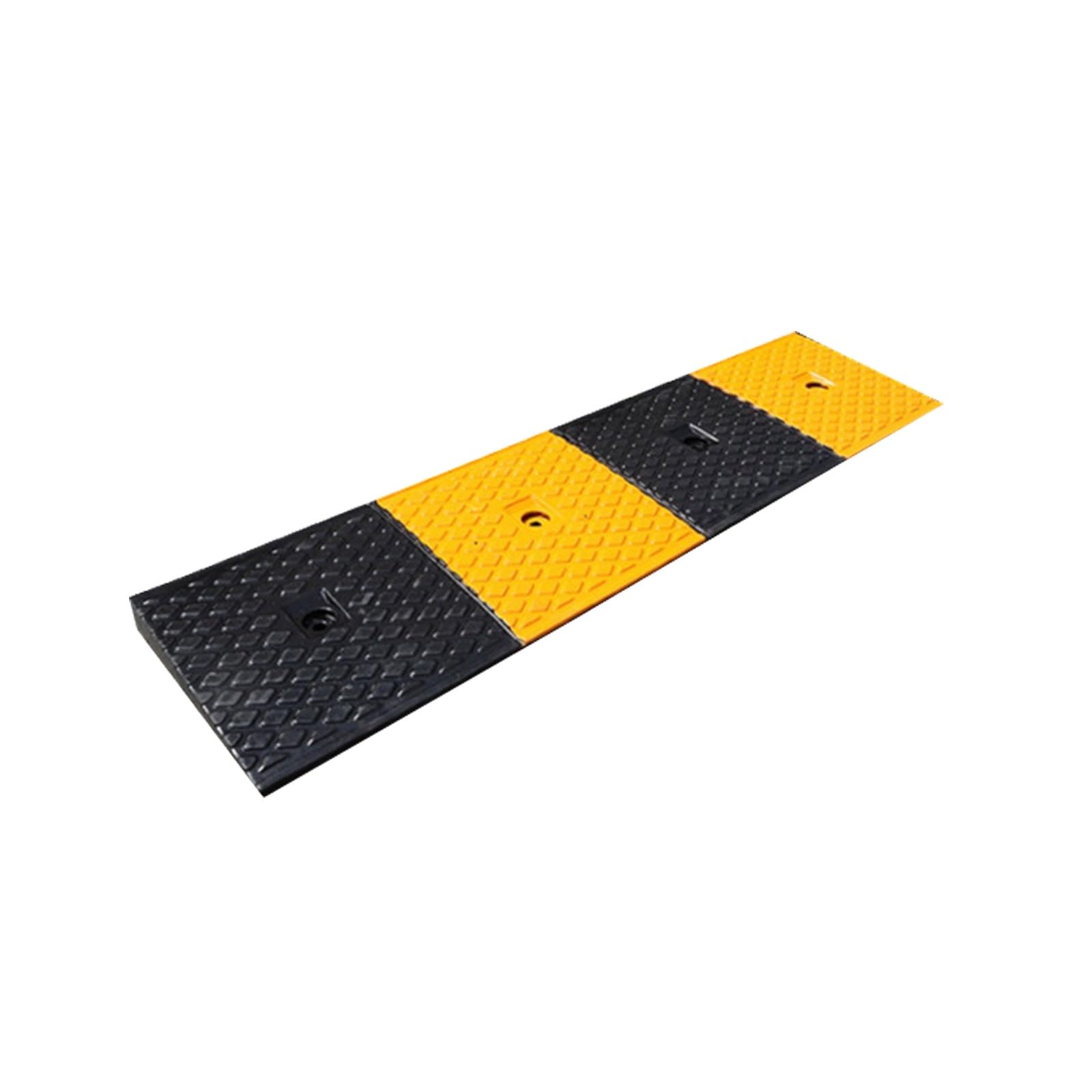 Rampa Silla de Ruedas, Rampa de Umbral Coche de Goma Portátil, para Acera, Bicicleta, Carritos, Scooters y Cortadoras de Césped(100x15x5cm/39x6x2in)