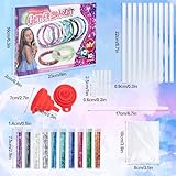 Zoom IMG-2 wisplye kit realizzare braccialetti glitter Zoom IMG-2 wisplye kit realizzare braccialetti glitter