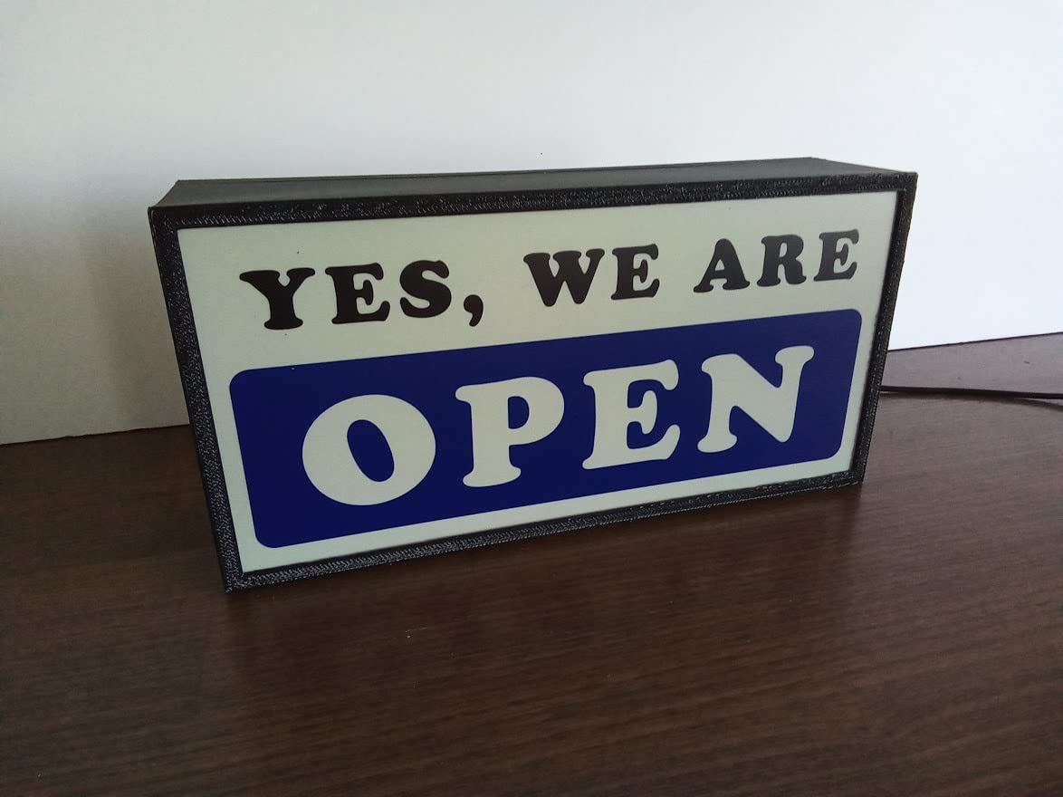 Amazon.co.jp: 【20×10タイプ】店舗 オープン クローズ 両面 表示