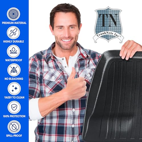 Premium Cargo Liner for Honda Odyssey EX EX-L Sport Touring 2018-2026 - 100% Protection - Custom Fit Car Trunk Mat - All-Season Cargo Mat - 3D Shaped Laser Measured Trunk Liners for Honda Odyssey by TN TrunkNets Inc - Used condition - Image 7