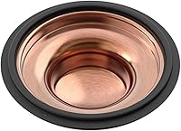 Vista 2 de Tapón para fregadero de cocina, cubierta universal de enchufe de fregadero de 3-1/2 pulgadas para desagüe de brida de eliminación de basura, acero