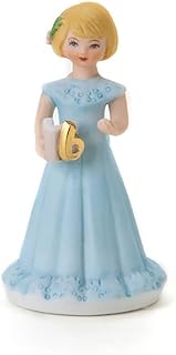 Enesco Growing Up Girls â€œBlonde Age 6â€ Porcelain Figurine, 4â€