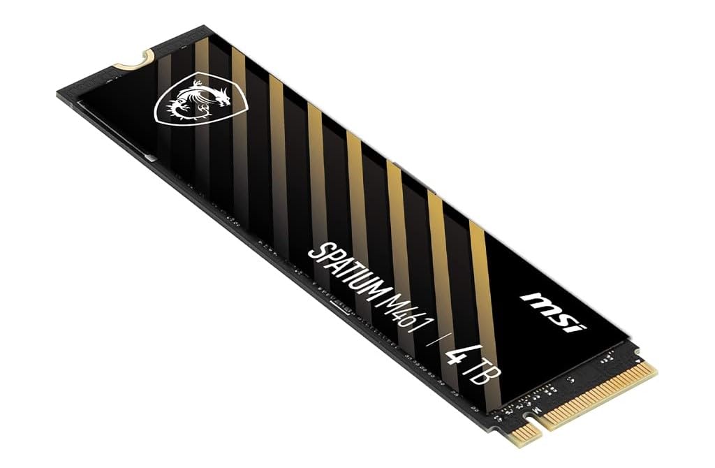 Amazon.in: Buy MSI M461 4TB PCIe Gen4x4 NVMe 1.4 M.2 3D Nand