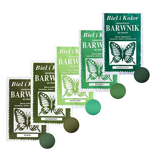 DEKA Textilfarbe Serie L – Dunkelgrün, 10g, Für Naturfasern, Batik & Stoffmalerei