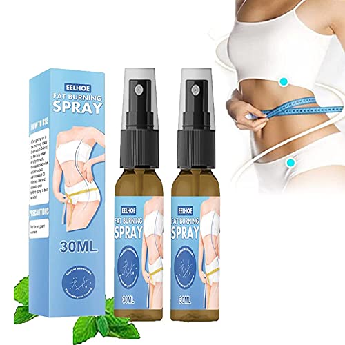 2Pcs Skin Tightening Spray, Saggy Skin Tightening Herbal Spray, Anti Cellulite Cream for Thighs and Butt Fast, for All Skin Typesï¼2 x 30 mlï¼